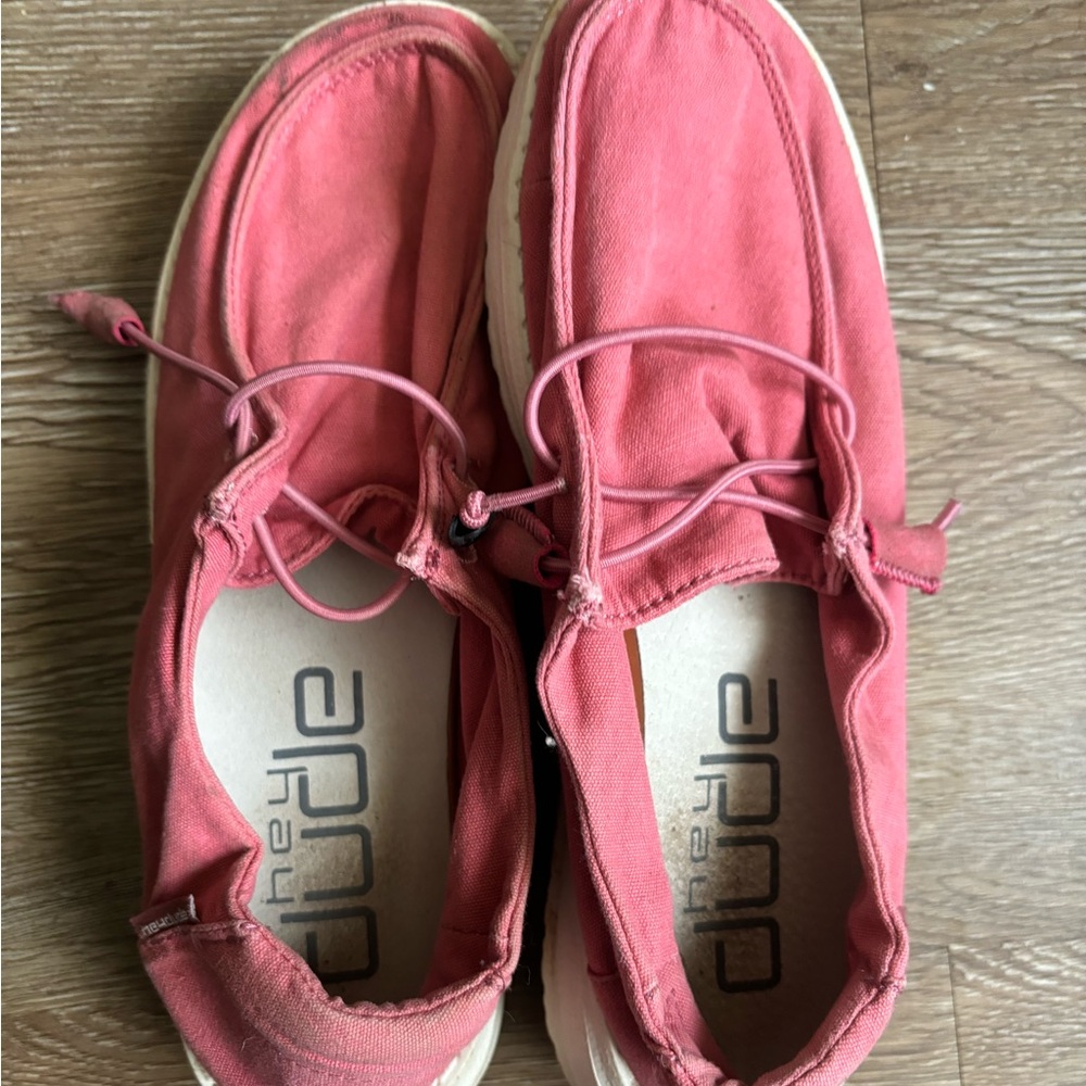 Pink Hey Dudes